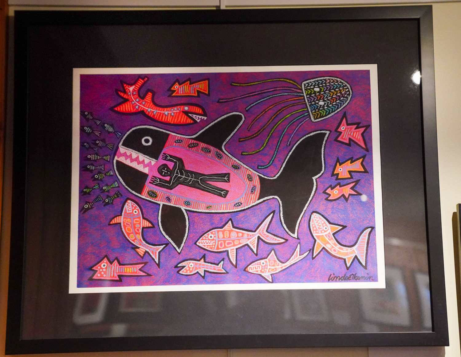 Linda Elksnin - Jonah in the whale